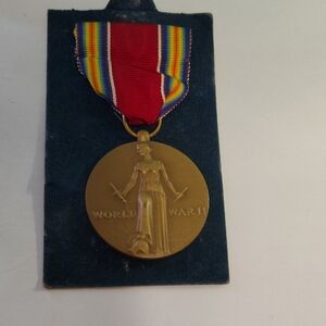World War II Medal with Ribbon